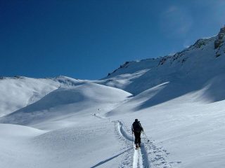 durante la salita nella parte alta
