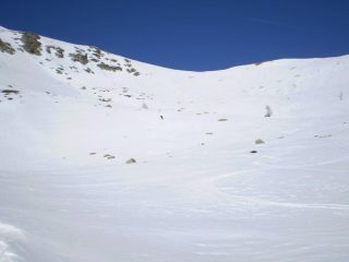 In discesa sotto il forte Giaura