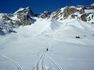 Paradiso bianco dai piani della Rossa