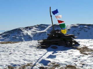 Dalla cima verso la Testa di Garitta Nuova