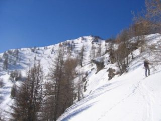 In vista della vetta