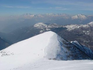 Monte Rosa e Mischabel da sotto la cima