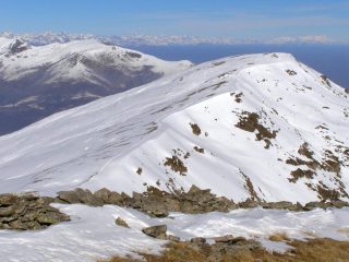 Il percorso dalla Testa di Cervetto