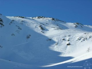 ..distacco sotto la cima..