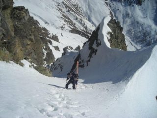 nei pressi della seconda sella
