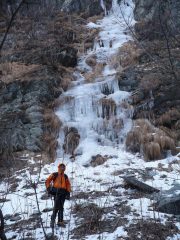 la prima cascata (parte bassa) 