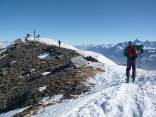 arrivo in vetta