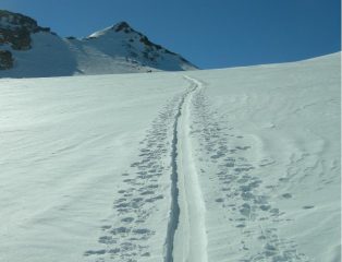 Finalmente si vede la cima