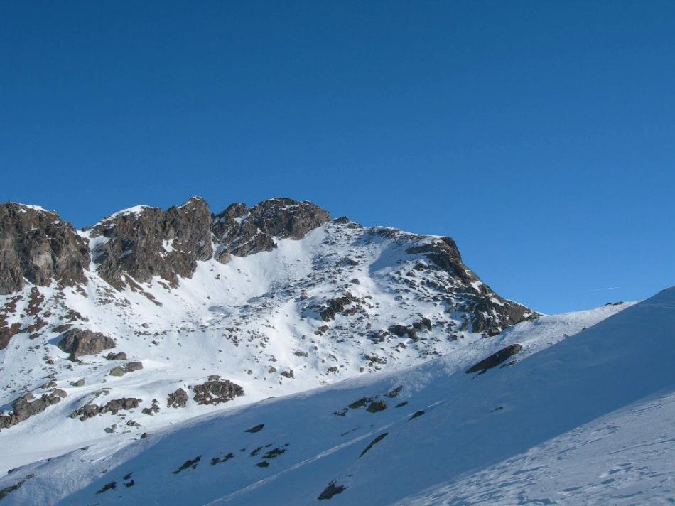 il pendio finale del Cossarello