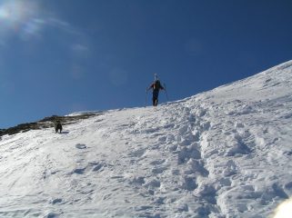 Nosi e Enrico in cima