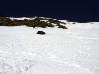 Discesa: neve cotta al vapore.
