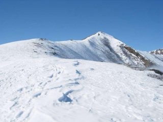 Il tratto finale di salita