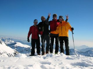 In cima al Gran Capelet