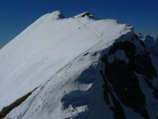 Cima e cresta finale