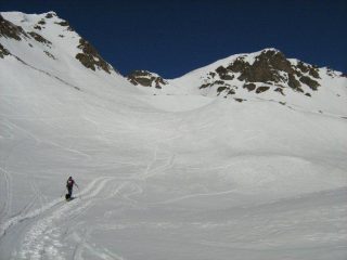 Il pendio finale