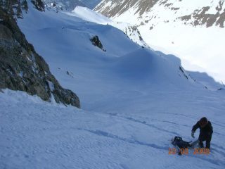 farina su tutto il versantone nord