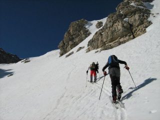 A pochi metri dal colle Desertes