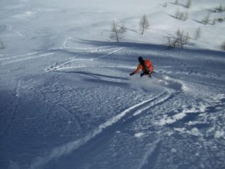 Barni sugli ultimi pendii