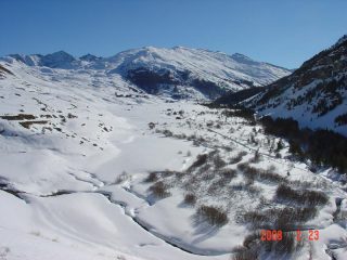 Entrando nel Vallon de Cerveyrette