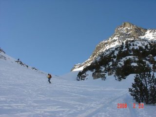 Salendo nella Combe du Lasseron