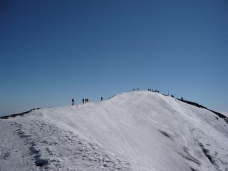 Arrivo alla montagnola crestina finale