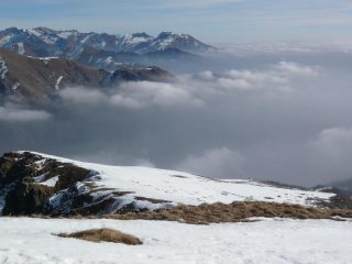 sopra al mare di nebbia 