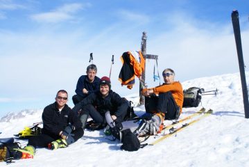 La punta con altri amici