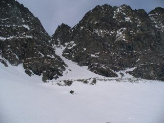 Conoide e la parte bassa del canale