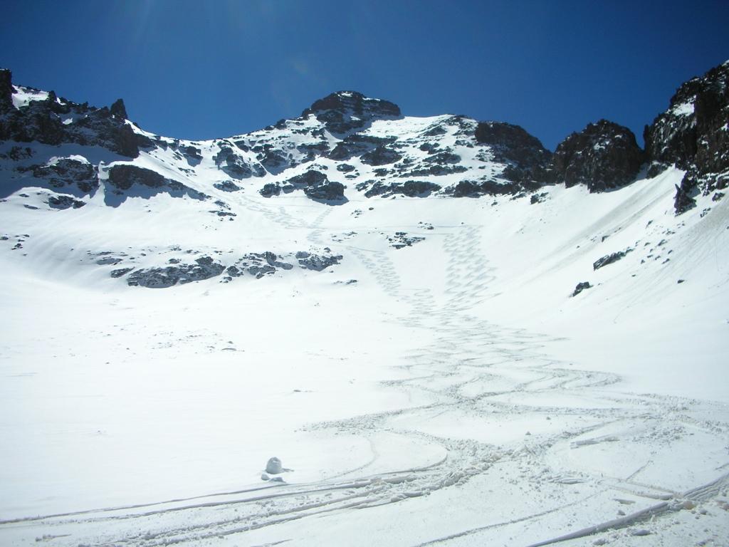 discesa dal col Tadat