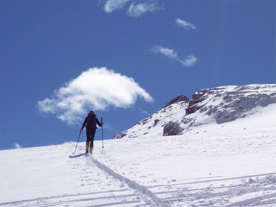 crinale verso il rifugio
