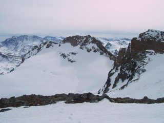 dalla cima verso il Taou Blanc