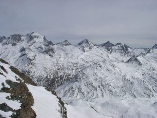 dalla cima il gruppo del Granpa