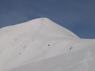 Il bellissimo pendio finale