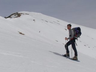 Marco a pochi passi dall'anticima