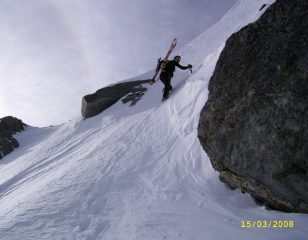 a pochi passi dalla vette