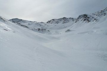 Parte alta dell'itinerario