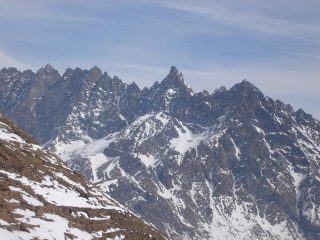 La punta Fiorio dalla Tsa