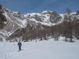 in discesa nella parte bassa