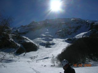 la parete nord est. 