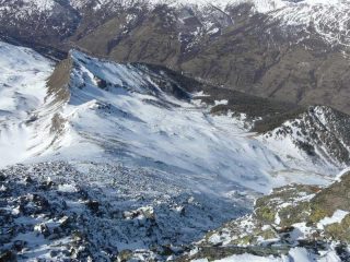 il versante di salita