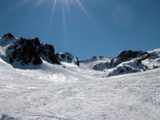 la parte finale del vallone