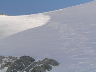 Le nostre firme sul pendio vergine finale