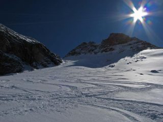 Il canale dopo il nostro passaggio