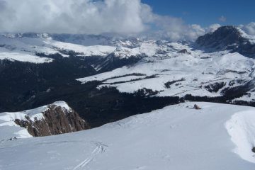 Panorama verso il Mulaz (pale di san Martino)