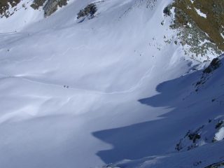 Sul Monte Valegino guardando il Passo del Porcile