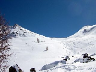 il colle sotto al punta Falinere