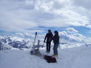 marilena e costanzo in vetta al bussaia