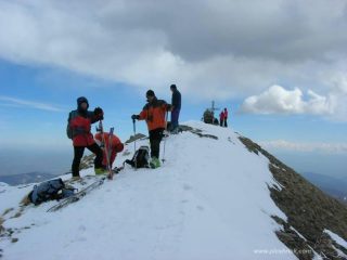 in cima col gruppo Pinerolo