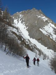 il traverso verso il colle del preit