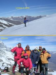 due immagini della gita